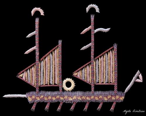 embroidery ship