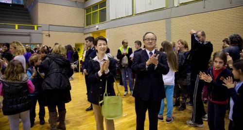 The Ambassador and his wife