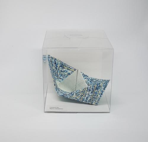 boat in pvc box