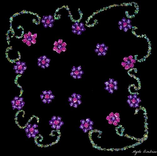 flowers all around
