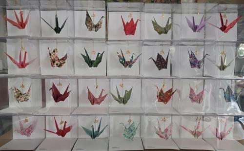 cranes ornaments