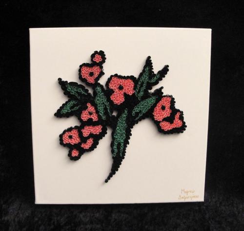 quilling bouquet