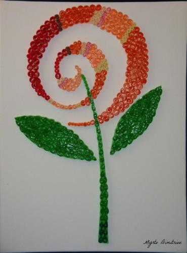quilling flower