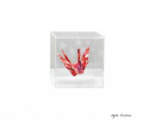 red crane