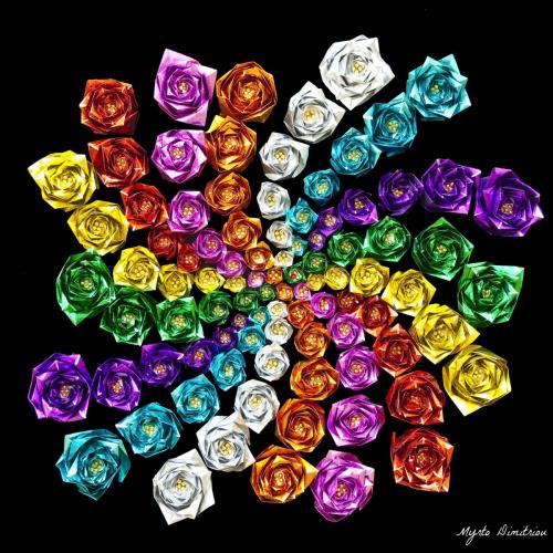 spinning flowers