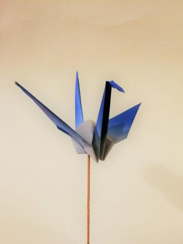 standing crane